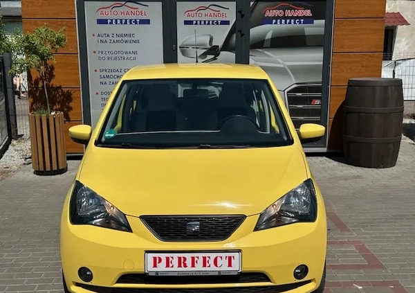 Seat Mii cena 18999 przebieg: 170444, rok produkcji 2012 z Piwniczna-Zdrój małe 211